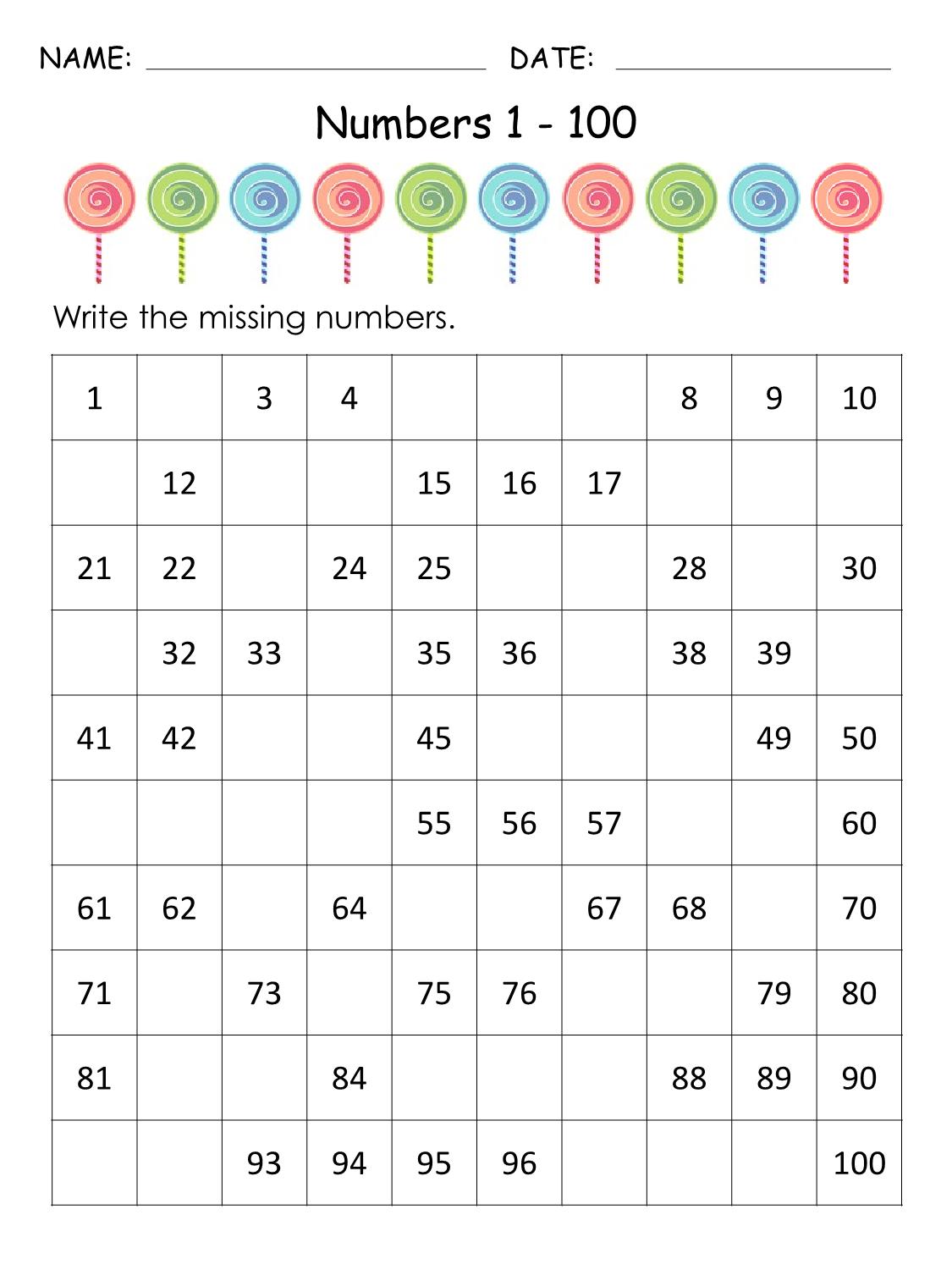 图片[3]-1-100丢失的数字专题素材包2-淘学学资料库