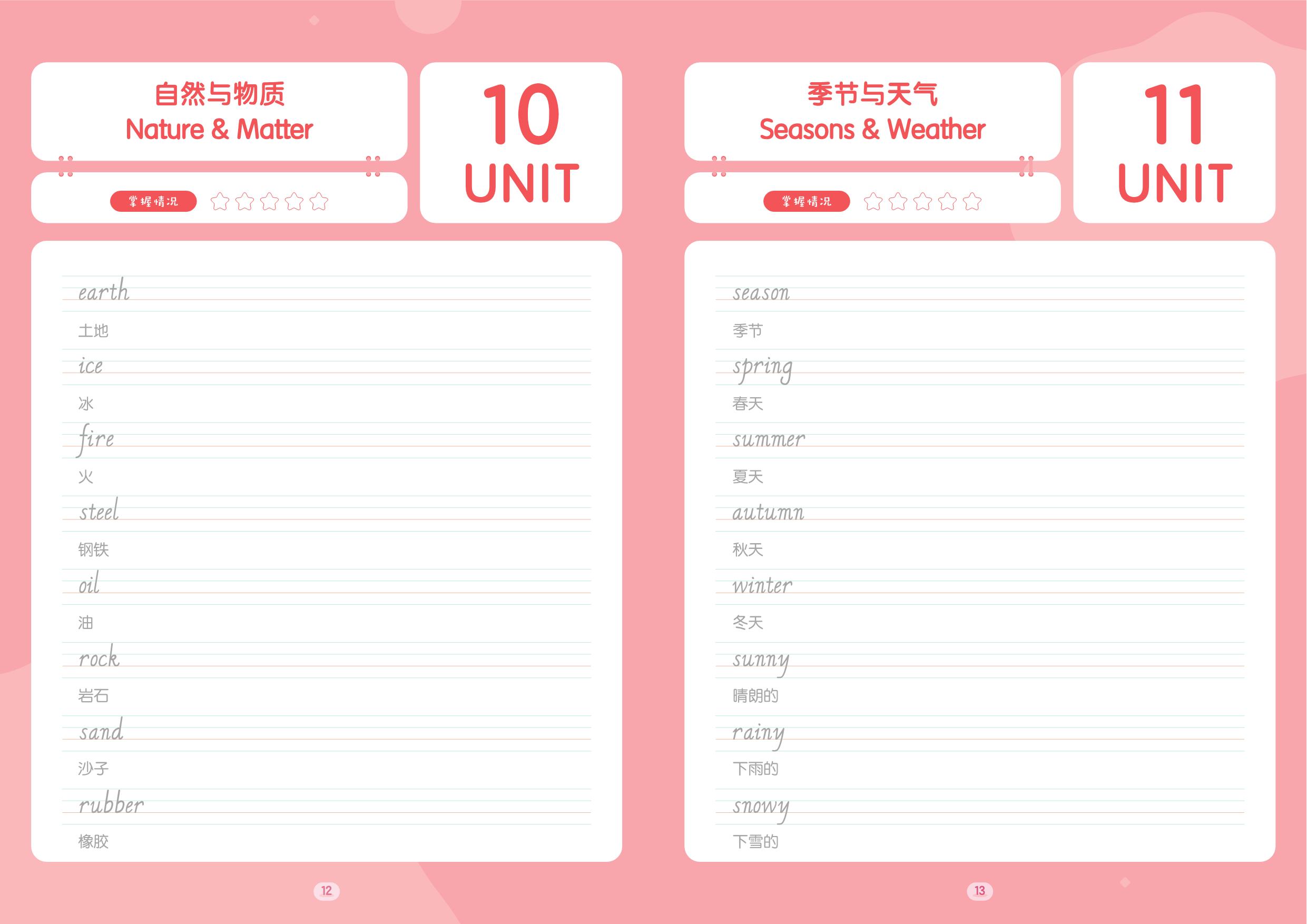 图片[4]-1-2年级英文书写基础训练，11页PDF电子版-淘学学资料库