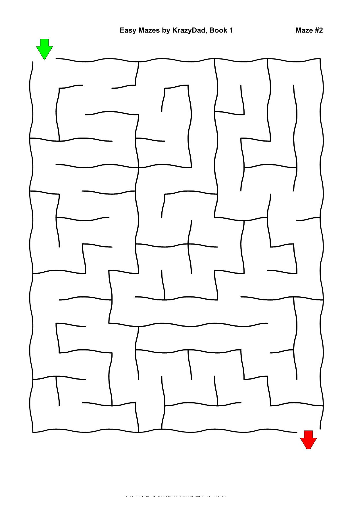 图片[2]-Easy Mazes (Ages 4-6)，1000页PDF-淘学学资料库