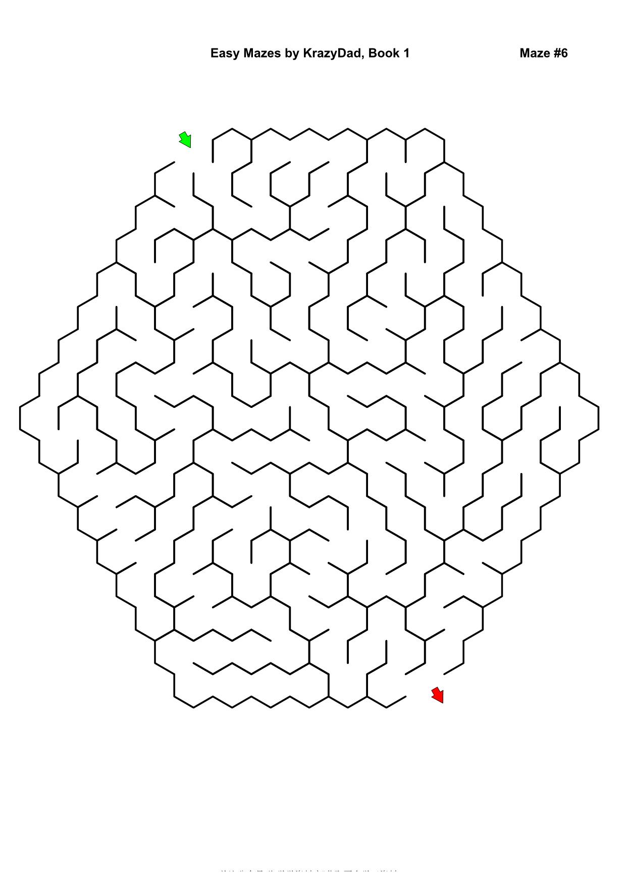 图片[3]-Easy Mazes (Ages 4-6)，1000页PDF-淘学学资料库