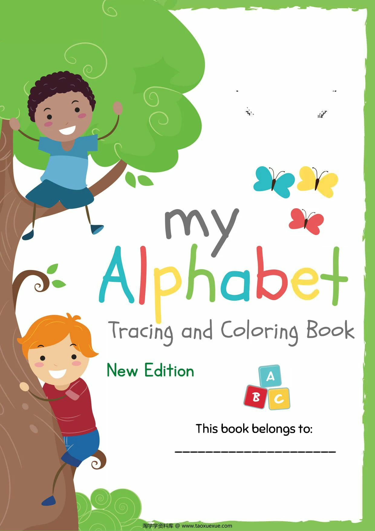 图片[1]-My-Alphabet-Tracing，27页PDF电子版-淘学学资料库