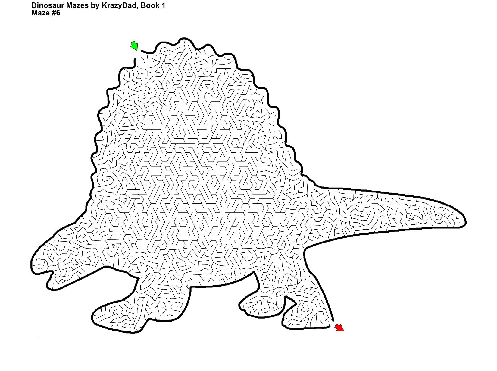 图片[3]-Tough Dinosaur Mazes (Ages 9+)，600页PDF-淘学学资料库
