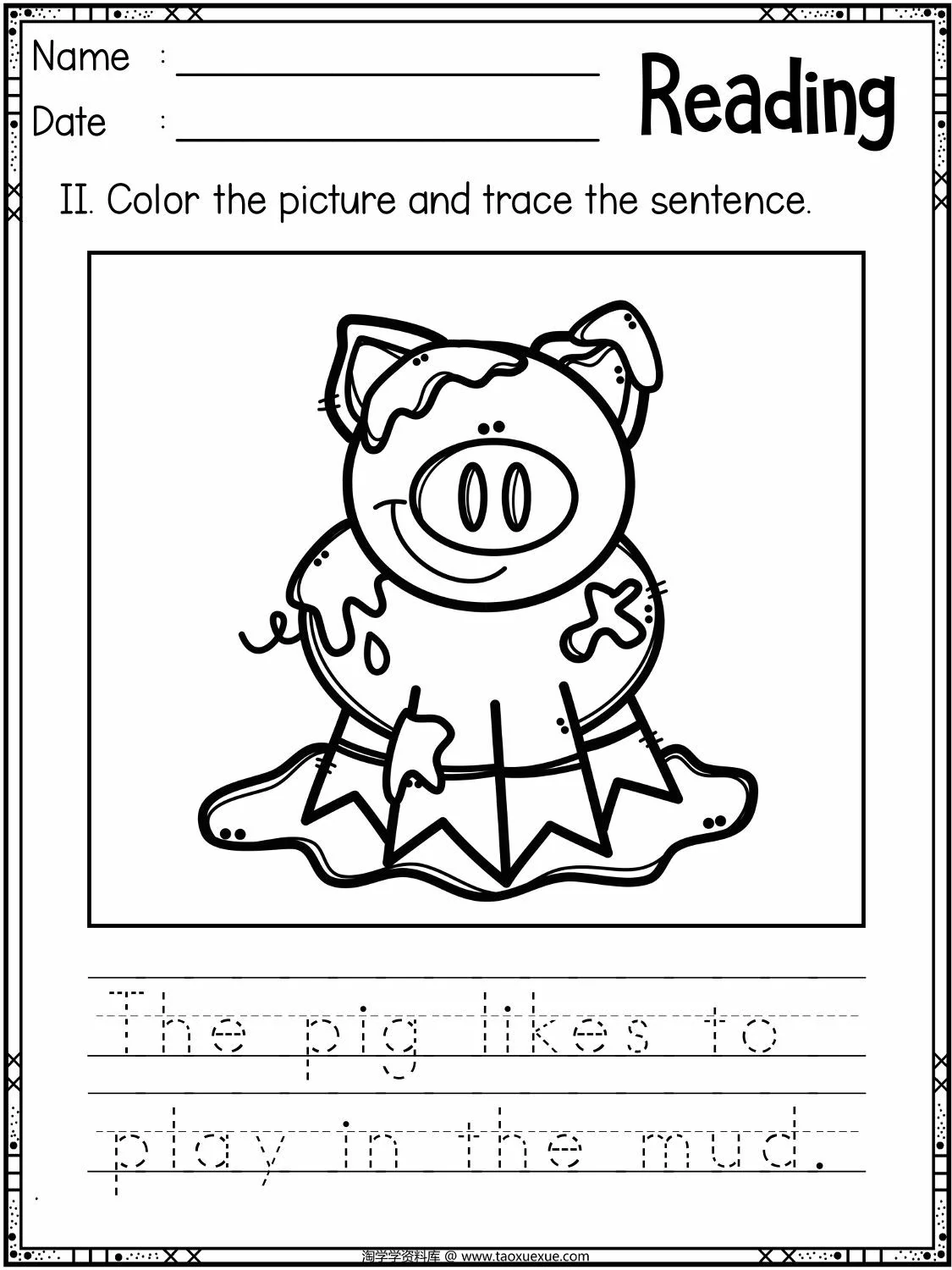 图片[3]-reading sentences_1，32页PDF可打印-淘学学资料库