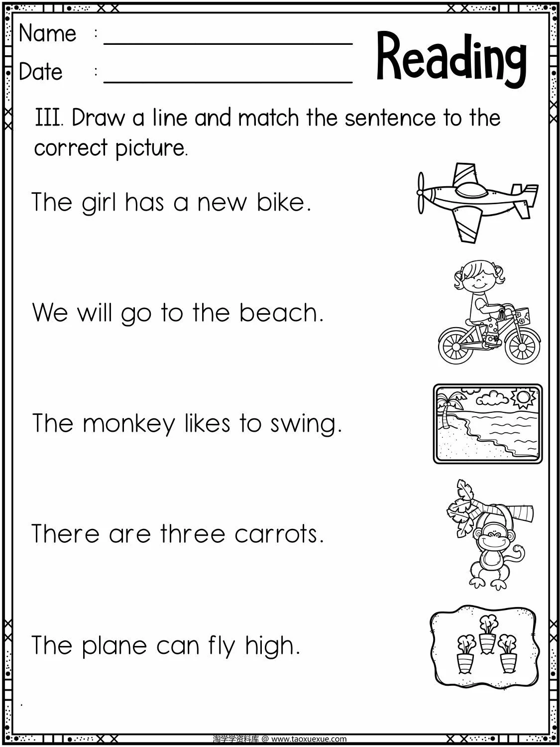 图片[4]-reading sentences_2，30页PDF电子版-淘学学资料库