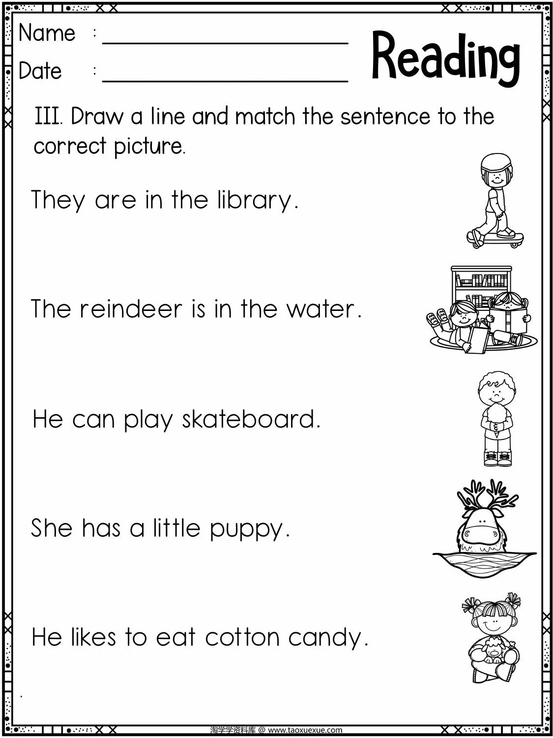 图片[4]-reading sentences_4，32页PDF电子版-淘学学资料库