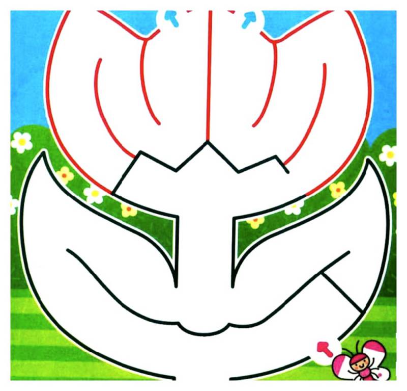 图片[1]-低幼彩色迷宫，幼儿迷宫图片，80页PDF打印，百度网盘下载-淘学学资料库